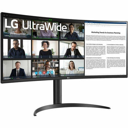 Moniteur LCD incurvé LG Ultrawide 34WR55QC-B de 34 pouces de classe UW-QHD - 21:9 34WR55QC-B