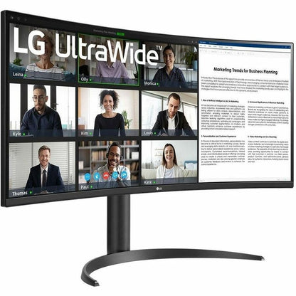 Moniteur LCD incurvé LG Ultrawide 34WR55QC-B de 34 pouces de classe UW-QHD - 21:9 34WR55QC-B