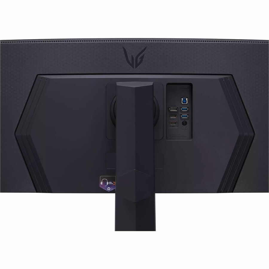 Moniteur LCD de jeu incurvé Dual Quad HD (DQHD) de 45 pouces LG UltraGear 45GR65DC-B - 32:9 - Noir 45GR65DC-B