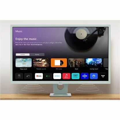 Moniteur LCD intelligent Full HD 32" LG MyView 32SR50F-G - 16:9 - Vert 32SR50F-G