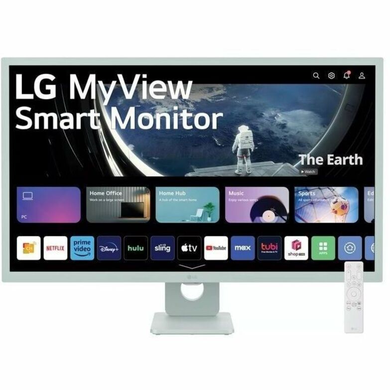 Moniteur LCD intelligent Full HD 32" LG MyView 32SR50F-G - 16:9 - Vert 32SR50F-G