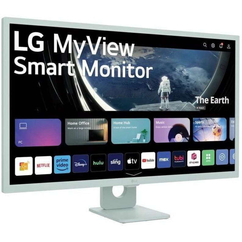 Moniteur LCD intelligent Full HD 32" LG MyView 32SR50F-G - 16:9 - Vert 32SR50F-G