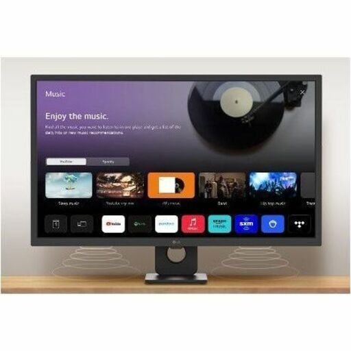 Moniteur LCD intelligent Full HD 32" LG MyView 32SR50F-B - 16:9 - Noir 32SR50F-B