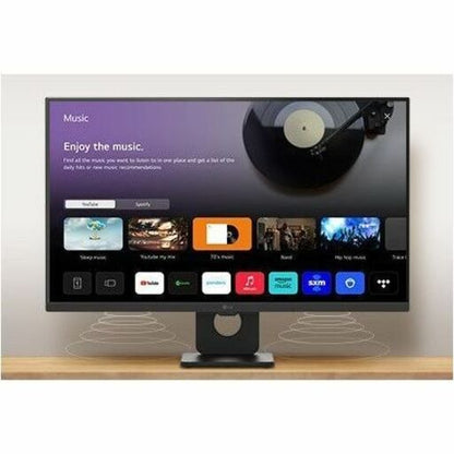 LG MyView 27SR50F-B 32" Class Full HD Smart LCD Monitor - 16:9 - White 27SR50F-B