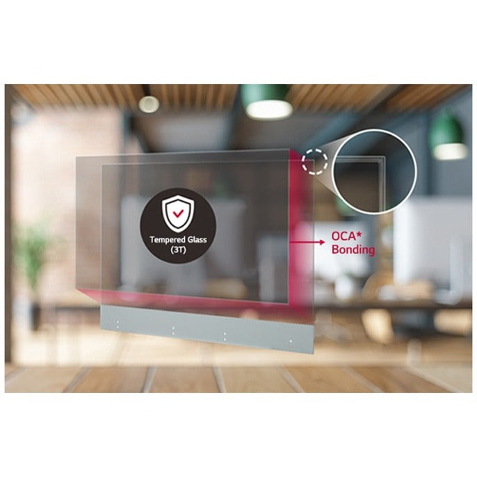 Écran OLED transparent LG 55EW5G-V