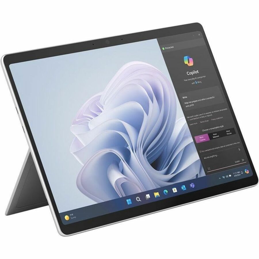 Tablette Microsoft Surface Pro 10 - 13" - Technologie vPro - 16 Go - SSD 1 To - Windows 11 - Platinum ZDX-00001