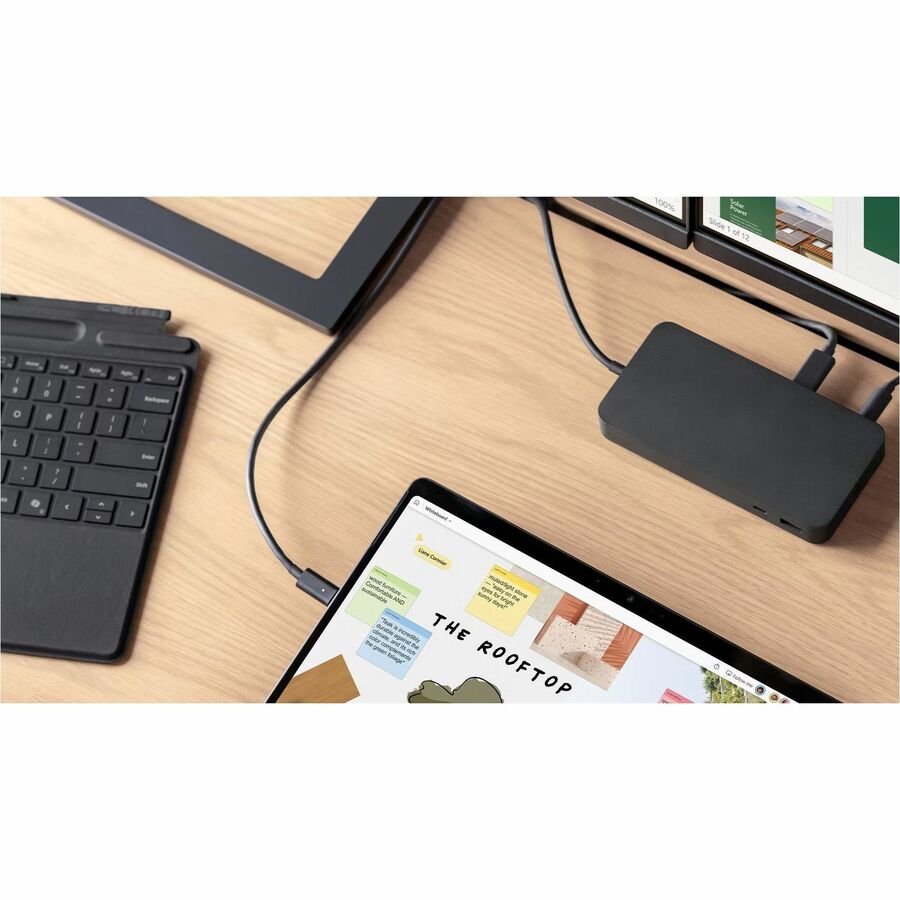 Tablette Microsoft Surface Pro 10 - 13" - Technologie vPro - 32 Go - SSD 256 Go - Windows 11 Pro - Noir ZDV-00019