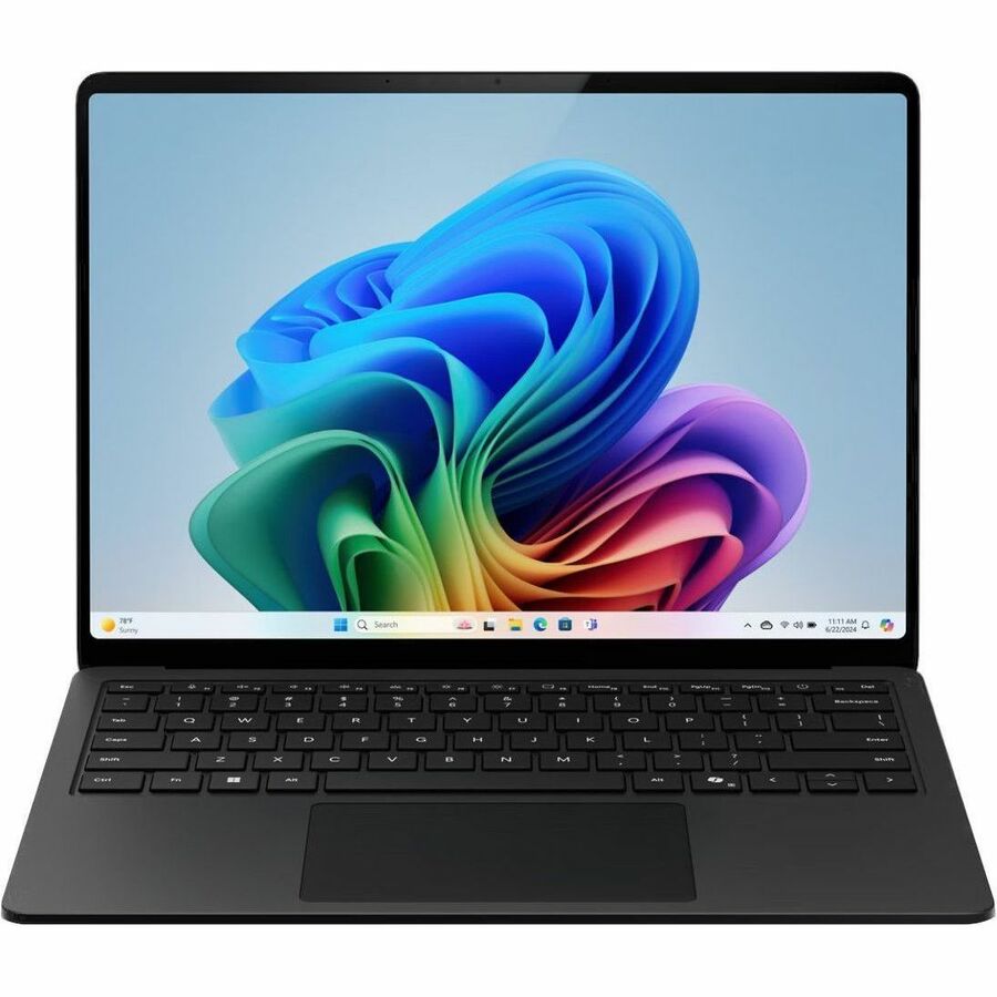 Ordinateur portable Microsoft Surface Laptop 7 13,8" à écran tactile - Qualcomm Snapdragon X Elite - 32 Go - SSD 1 To - Clavier anglais - Graphite ZHB-00001