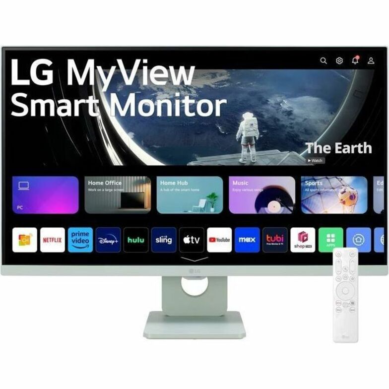 Moniteur LCD intelligent Full HD 27" LG MyView 27SR50F-G - 16:9 - Vert 27SR50F-G