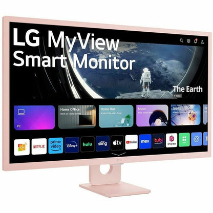 Moniteur LCD intelligent Full HD 32" LG MyView 32SR50F-P - 16:9 - Rose 32SR50F-P