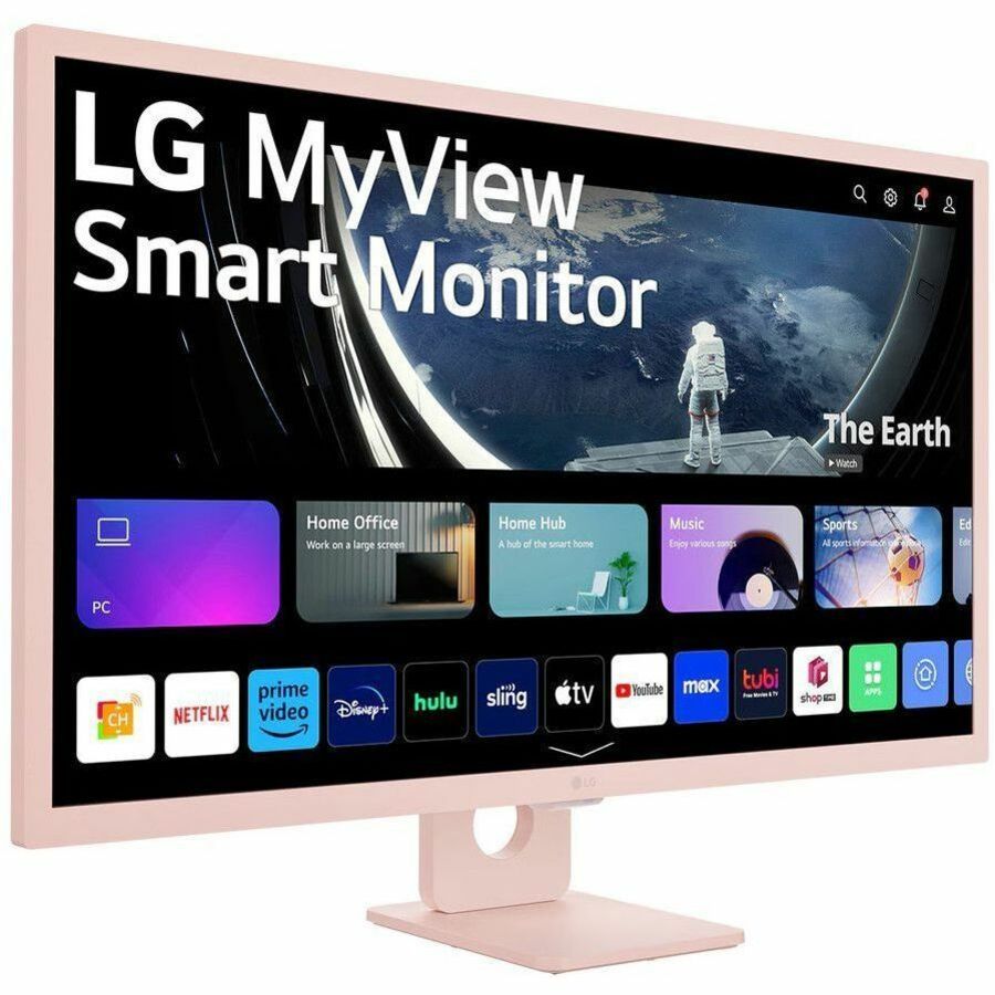 Moniteur LCD intelligent Full HD 32" LG MyView 32SR50F-P - 16:9 - Rose 32SR50F-P