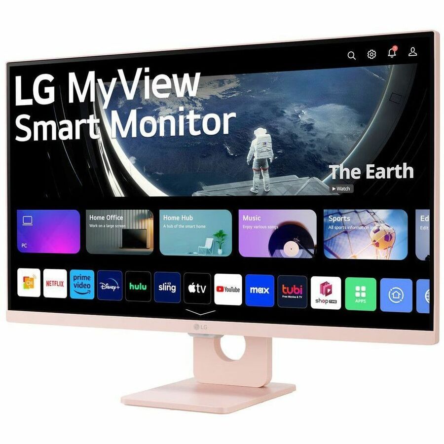 Moniteur LCD intelligent Full HD 27" LG MyView 27SR50F-P - 16:9 - Rose 27SR50F-P