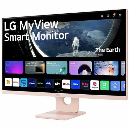 Moniteur LCD intelligent Full HD 27" LG MyView 27SR50F-P - 16:9 - Rose 27SR50F-P