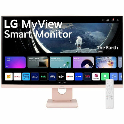 Moniteur LCD intelligent Full HD 27" LG MyView 27SR50F-P - 16:9 - Rose 27SR50F-P
