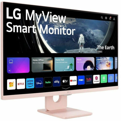 Moniteur LCD intelligent Full HD 27" LG MyView 27SR50F-P - 16:9 - Rose 27SR50F-P