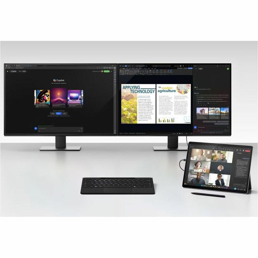Tablette Microsoft Surface Pro 11 - 13" - Qualcomm Snapdragon X Plus - 16 Go - SSD 512 Go - Windows 11 Pro - Platine ZIL-00001