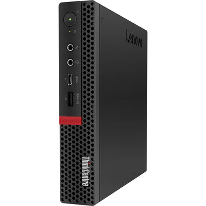 Ordinateur de bureau Lenovo ThinkCentre M75q-1 11A40030US - AMD Ryzen 3 PRO 3200GE 3,30 GHz - 4 Go RAM DDR4 SDRAM - Disque dur 500 Go - Minuscule - Noir 11A40030US