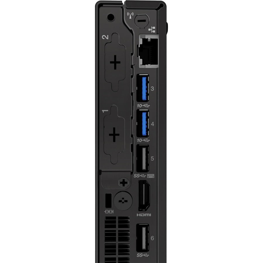 Ordinateur de bureau Lenovo ThinkCentre M75q-1 11A40030US - AMD Ryzen 3 PRO 3200GE 3,30 GHz - 4 Go RAM DDR4 SDRAM - Disque dur 500 Go - Minuscule - Noir 11A40030US