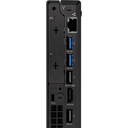 Ordinateur de bureau Lenovo ThinkCentre M75q-1 11A40030US - AMD Ryzen 3 PRO 3200GE 3,30 GHz - 4 Go RAM DDR4 SDRAM - Disque dur 500 Go - Minuscule - Noir 11A40030US