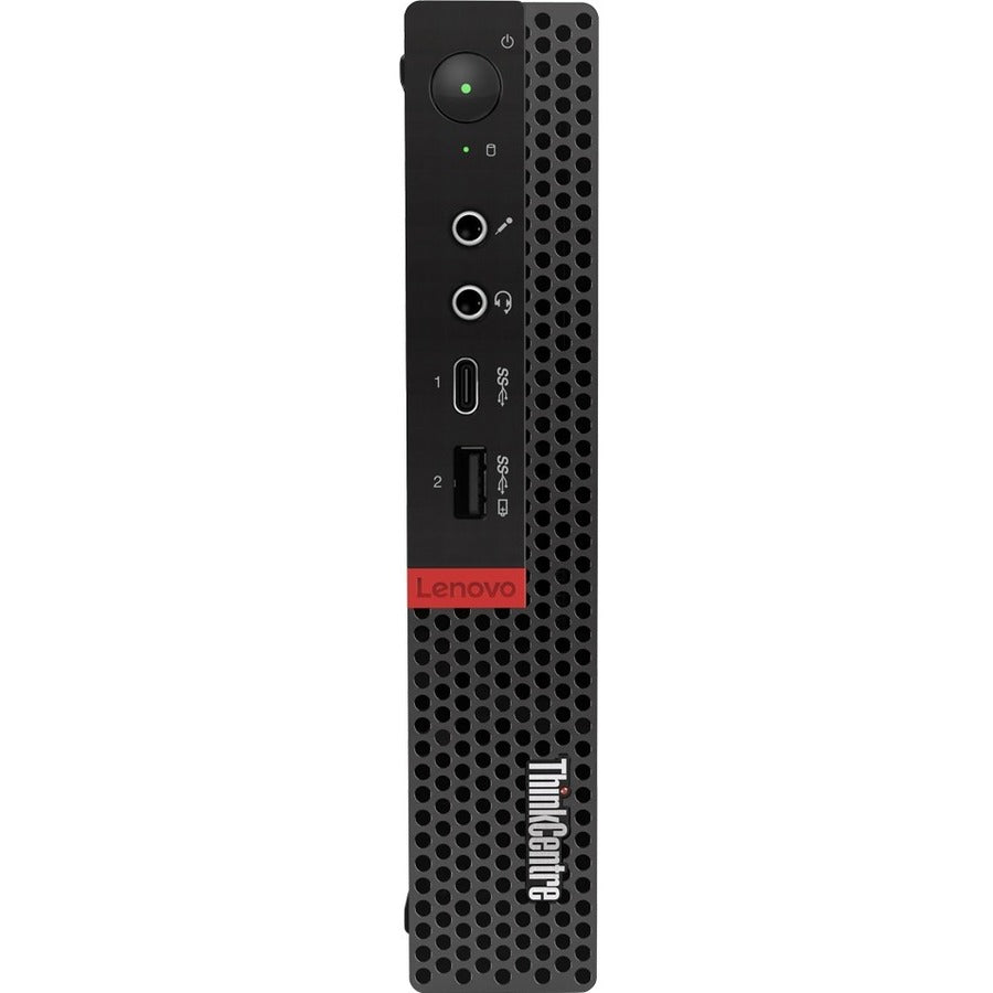 Ordinateur de bureau Lenovo ThinkCentre M75q-1 11A40030US - AMD Ryzen 3 PRO 3200GE 3,30 GHz - 4 Go RAM DDR4 SDRAM - Disque dur 500 Go - Minuscule - Noir 11A40030US