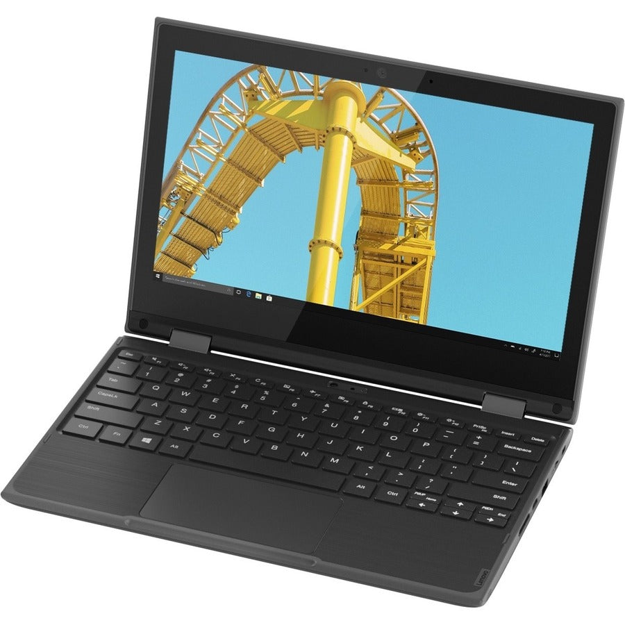 Netbook Lenovo 300e Windows 2e génération 82GK000LUS 11,6" à écran tactile - HD - 1366 x 768 - AMD 3015e Dual-core (2 cœurs) 1,20 GHz - 4 Go de RAM totale - 64 Go de mémoire flash - Noir 82GK000LUS