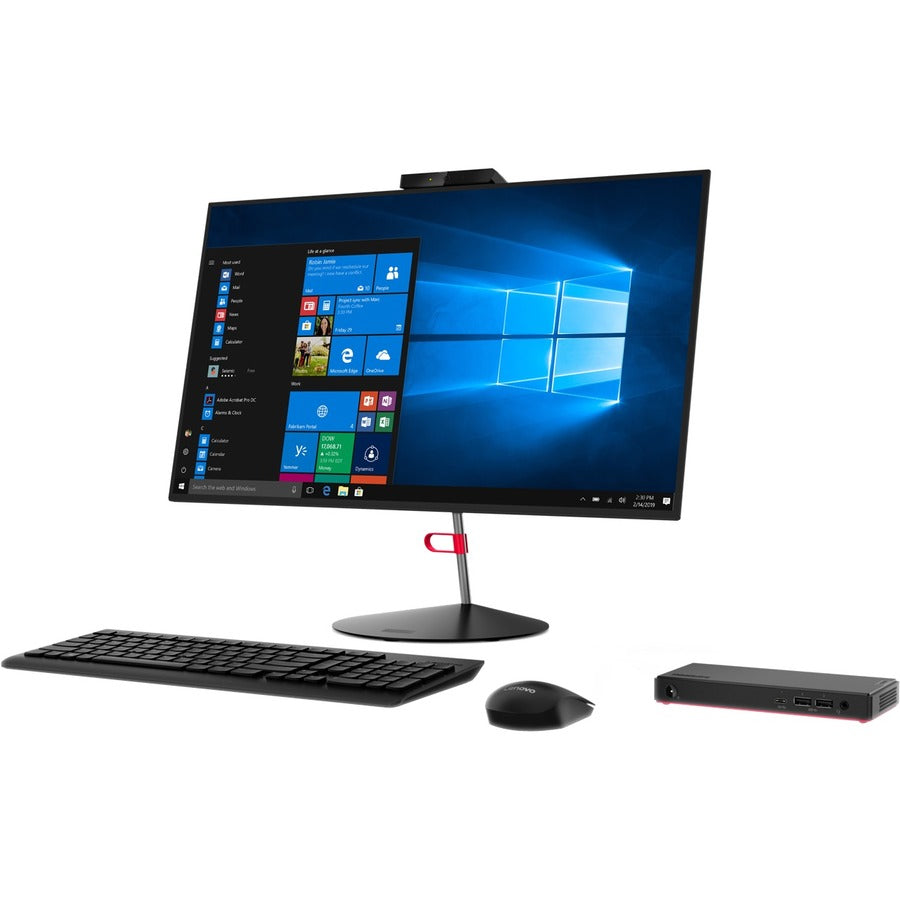 Ordinateur de bureau Lenovo ThinkCentre M90n-1 11AD001YCA - Intel Core i7 8e génération i7-8665U 1,90 GHz - 16 Go de RAM DDR4 SDRAM - 1 To SSD - Ultra petit 11AD001YCA