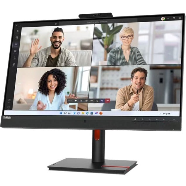 Lenovo ThinkVision T27hv-30 27" Class Webcam WQHD LCD Monitor - 16:9 - Raven Black 63D6UAR3US