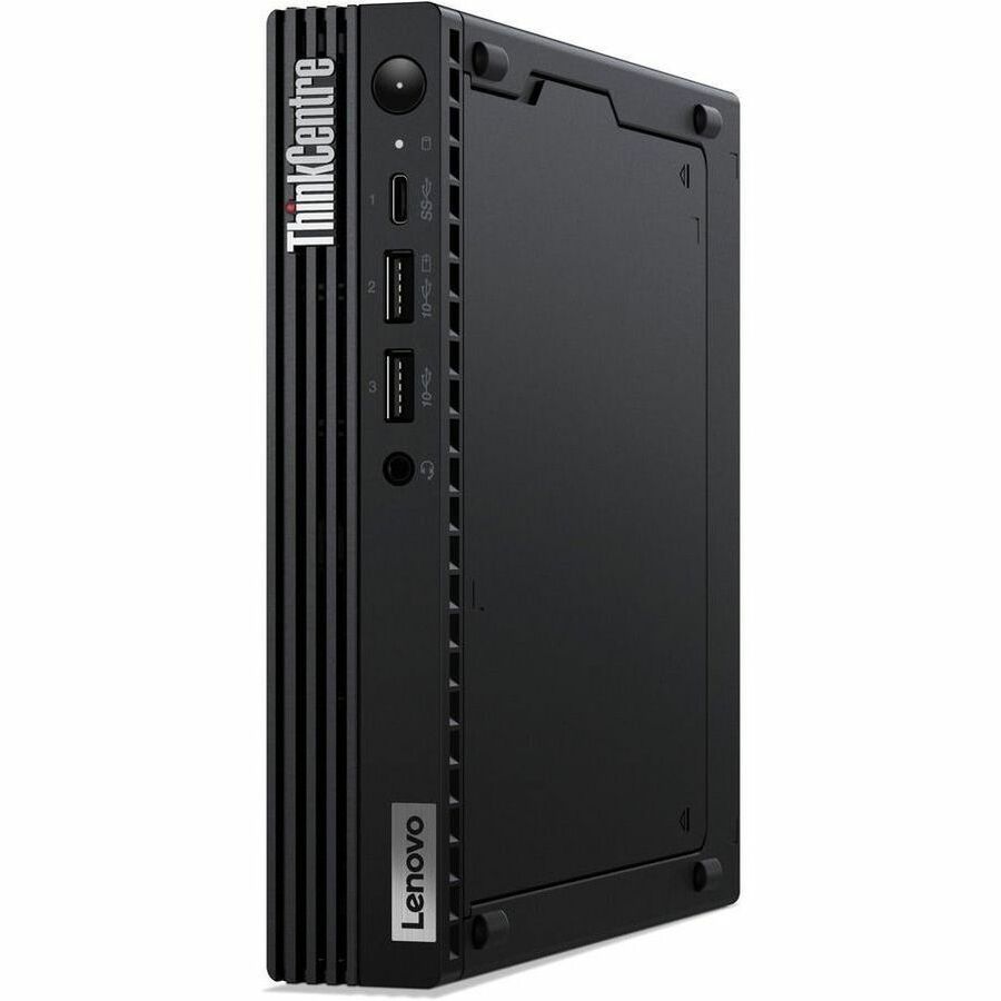 Ordinateur de bureau Lenovo ThinkCentre M70q Gen 3 11T300C0CA - Intel Core i5 12e génération i5-12400T - 16 Go - SSD 256 Go - Minuscule - Noir 11T300C0CA