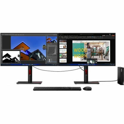 Ordinateur de bureau Lenovo ThinkCentre M80q Gen 4 12E90003CA - Intel Core i7 13e génération i7-13700T - Technologie vPro - 16 Go - SSD 512 Go - Minuscule - Noir 12E90003CA