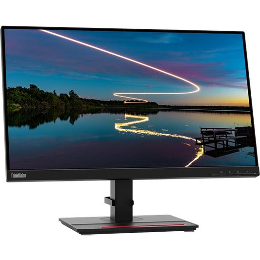 Lenovo ThinkVision T24m-20 24" Class Webcam Full HD LCD Monitor - 16:9 - Raven Black 62D9GAR6US