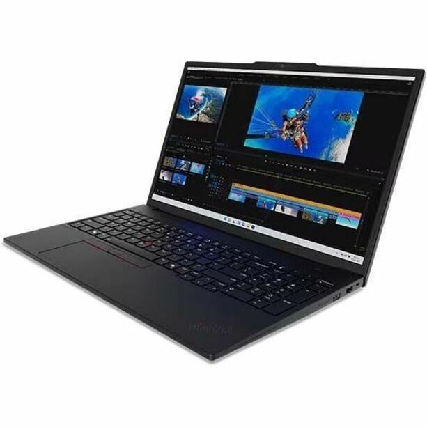 Station de travail mobile Lenovo ThinkPad P16s Gen 3 21KS001MUS 16" - WUXGA - Intel Core Ultra 7 155H - 16 Go - SSD 512 Go - Clavier anglais - Noir 21KS001MUS