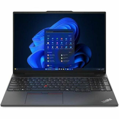 Ordinateur portable Lenovo ThinkPad E16 Gen 2 21M5000HUS 16" - WUXGA - AMD Ryzen 5 7535U - 8 Go - SSD 256 Go - Clavier anglais - Noir 21M5000HUS