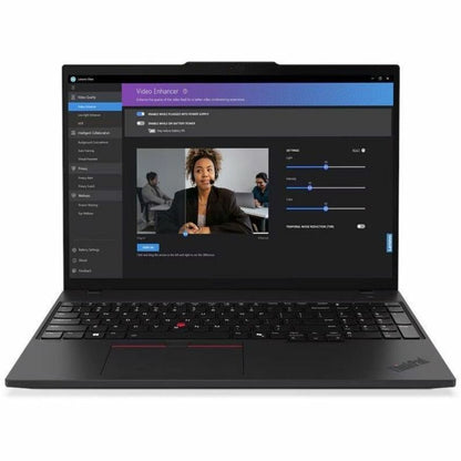 Ordinateur portable Lenovo ThinkPad T16 Gen 3 21MN00AHUS 16" à écran tactile - WUXGA - Intel Core Ultra 7 155U - 16 Go - SSD 512 Go - Clavier anglais - Noir 21MN00AHUS