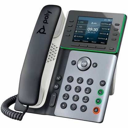 Téléphone IP Poly Edge E500 - Filaire - Filaire - Bureau - Noir - Conforme TAA 82M94AA
