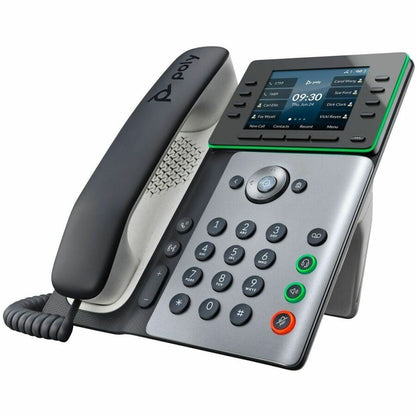 Téléphone IP Poly Edge E500 - Filaire - Filaire - Bureau - Noir - Conforme TAA 82M94AA