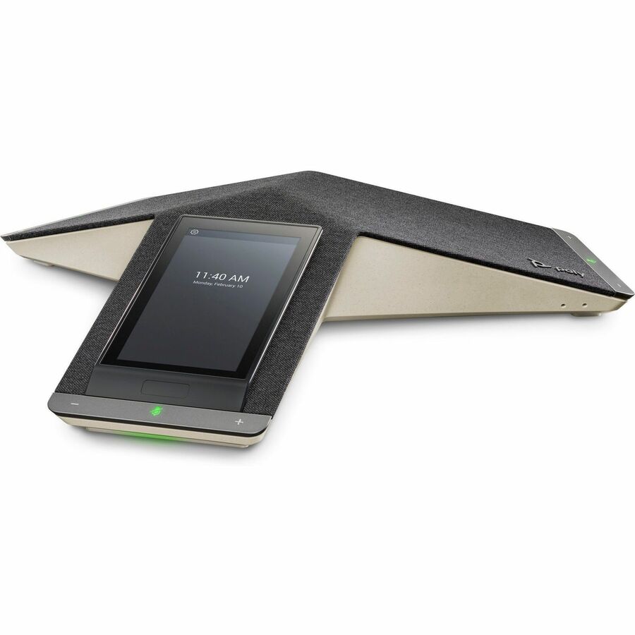Station de conférence IP Poly Trio C60 - Avec ou sans fil - Bluetooth, Wi-Fi - De table - Noir - Conforme TAA 849B1AA#ABA