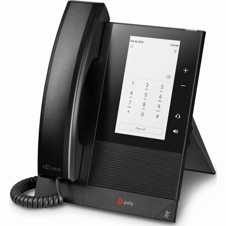 Téléphone IP Poly CCX 400 - Filaire - Filaire - Bureau, Montage mural - Noir - Conforme TAA 848Z9AA#ABA