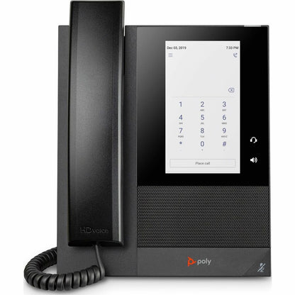 Téléphone IP Poly CCX 400 - Filaire - Filaire - Bureau, Montage mural - Noir - Conforme TAA 848Z9AA#ABA