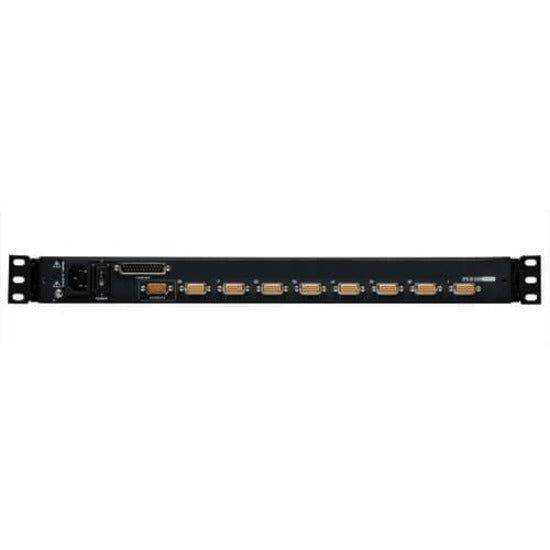 Commutateur KVM LCD Tripp Lite NetDirector Console RM avec 8 câbles - Boîtier en acier B020-U08-19-K