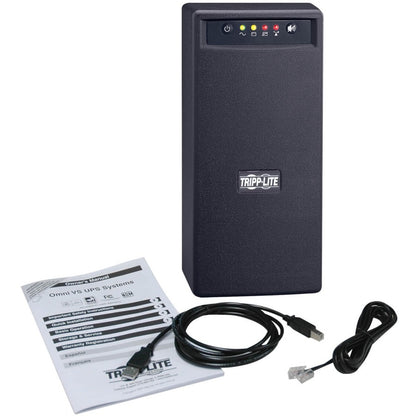 Tripp Lite by Eaton 8-Outlet Line Interactive UPS System OMNIVS1000