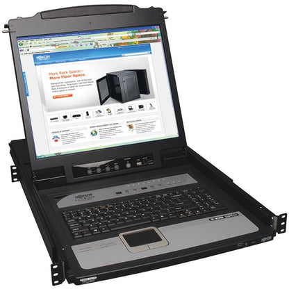Tripp Lite NetDirector B020-U08-19-IP Écran LCD à montage en rack avec KVM - Boîtier en acier B020-U08-19-IP