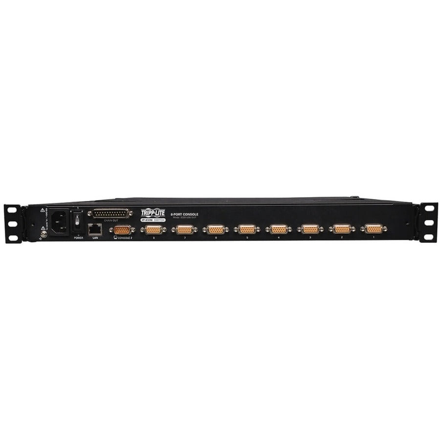 Tripp Lite NetDirector B020-U08-19-IP Écran LCD à montage en rack avec KVM - Boîtier en acier B020-U08-19-IP