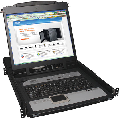 Tripp Lite NetDirector B020-U08-19-IP Écran LCD à montage en rack avec KVM - Boîtier en acier B020-U08-19-IP