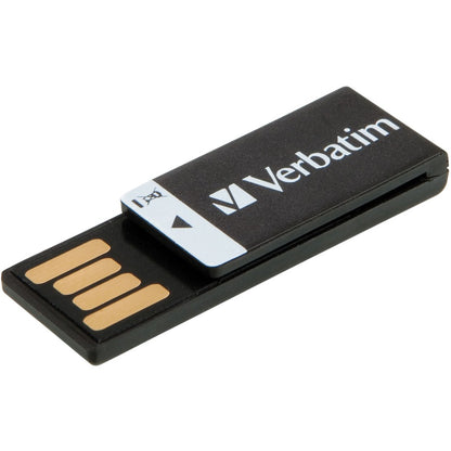 Clé USB Clip-It 8 Go de Verbatim - Lot de 3 - Noir, Blanc, Rouge 98674