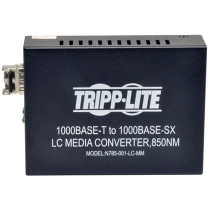 Tripp Lite by Eaton 10/100/1000 LC Multimode Media Converter, 550M, 850nm N785-001-LC-MM