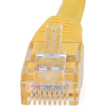 Câble Ethernet CAT6 StarTech.com de 3 m - Gigabit moulé jaune - 100 W PoE UTP 650 MHz - Cordon de raccordement de catégorie 6 Câblage certifié UL/TIA C6PATCH10YL