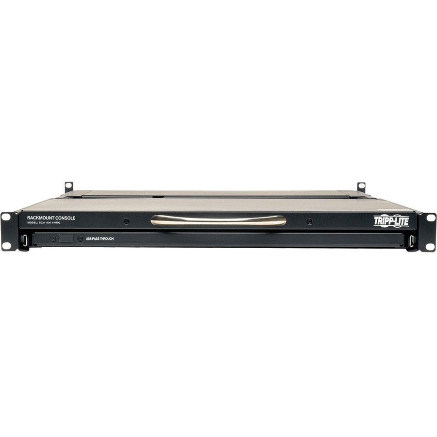 Console de montage en rack 1U Tripp Lite par Eaton avec écran LCD 19 pouces, 1920 x 1080 (1080p), vidéo DVI ou VGA, TAA B021-000-19-HD2