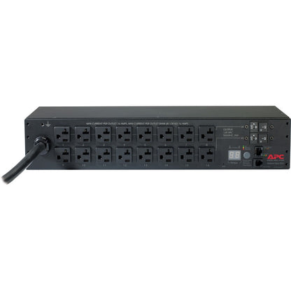 PDU en rack APC by Schneider Electric, avec compteur, 2U, 30 A, 120 V, (16) 5-20 AP7802B