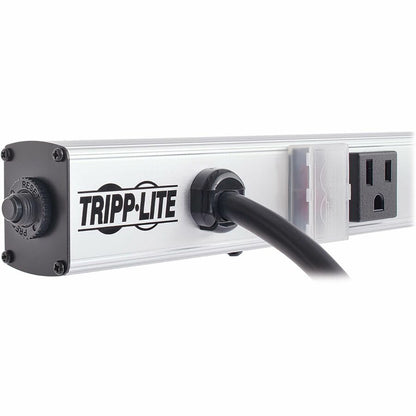 Tripp Lite by Eaton 8 Right-Angle Outlet Vertical Power Strip, 120V, 15A, 15-ft. Cord, 5-15P, 24 in. PS2408RA