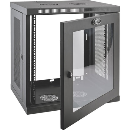 Armoire de montage en rack 12U à profil bas et profondeur de commutateur SmartRack de Tripp Lite par Eaton SRW12UG SRW12UG